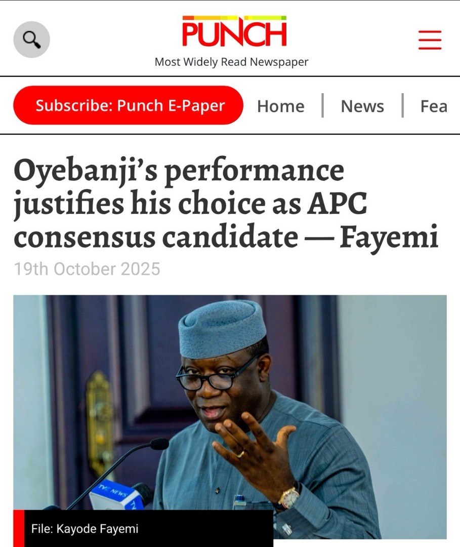 BabanAjmal's tweet photo. So your stooge shows Ekiti what achievements exactly — the roads still crumble, the schools still wait? https://t.co/Hh5m88Xt0U