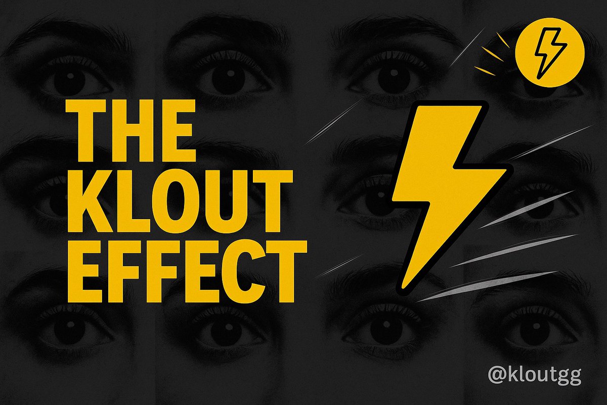 The real staking power isn’t tokens  it’s community energy

<a href="/kloutgg/">KLOUT</a> is rewarding creators who drive positive mindshare

Your influence = your asset

Are you in?
The sidelines don’t make history. 

Those who move now will write the story the rest will retweet later