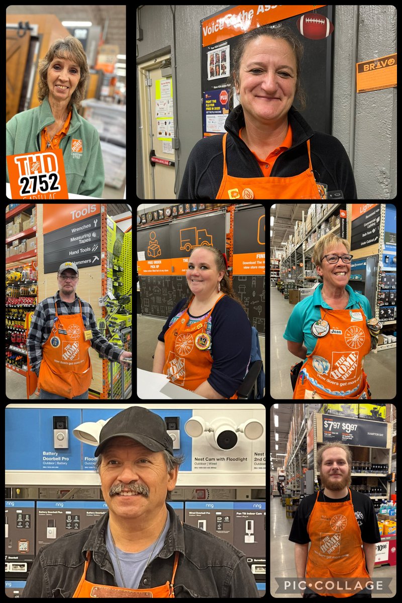 Our September Associates of the month are Kathy- MET, Lavonne-cashier, Eric- DS, Melissa-Service desk, Jean- Specialty, Mark- sales, and Sheldin- Freight. Congratulations to you all! #cadillac2752 #ourMETrocks #associateofthemonth