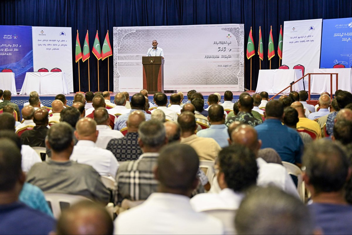 presidencymv's tweet photo. https://t.co/NLDPikEHvE
