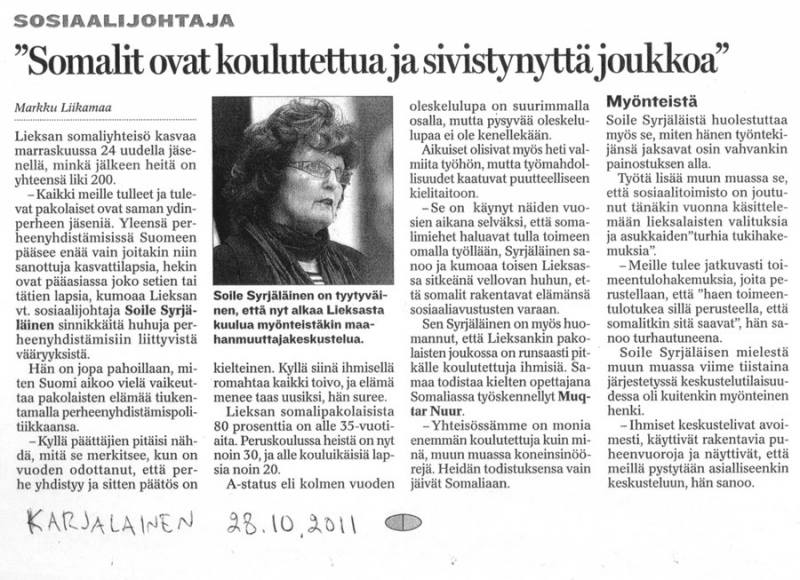 Päivän kevennys.
