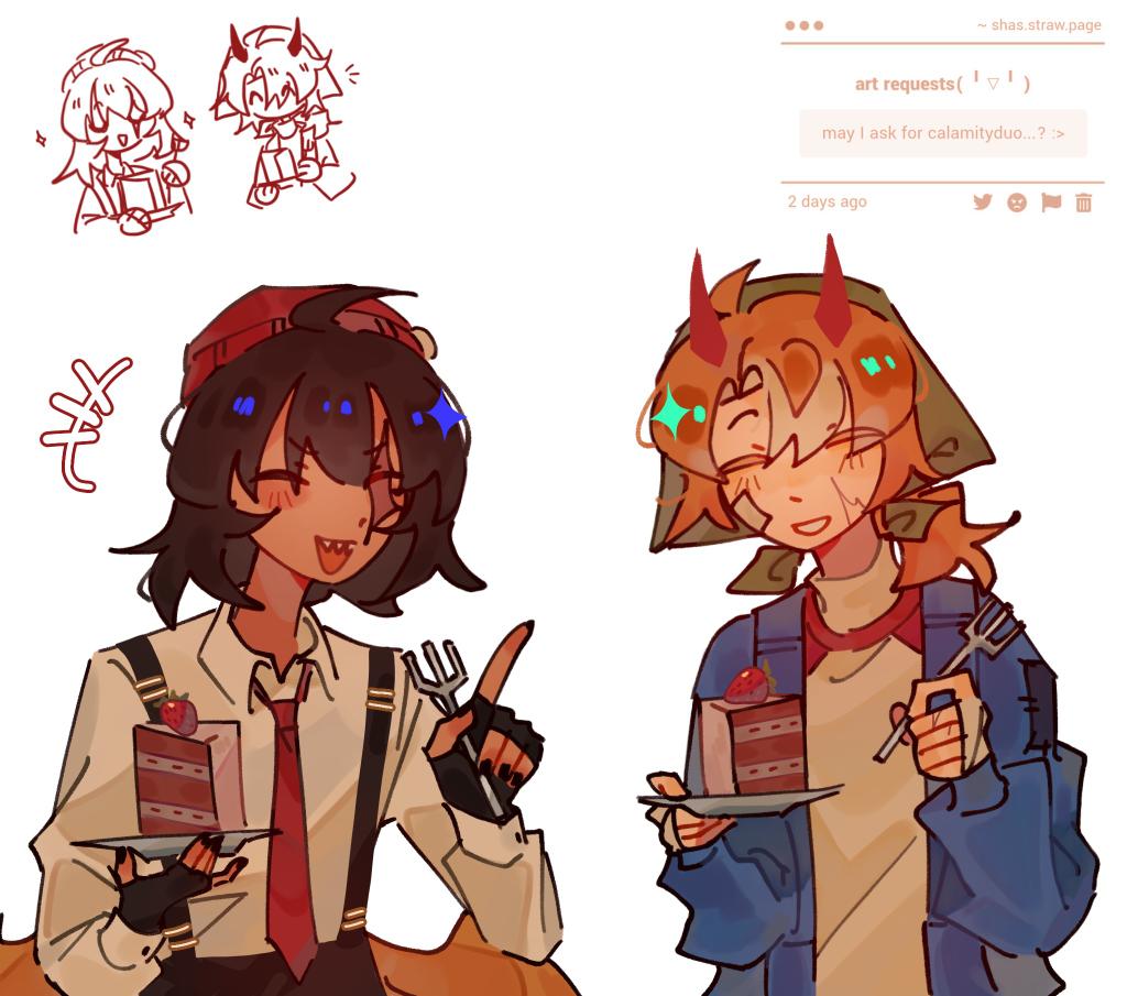 Sha_TheSha's tweet photo. oh my god i miss them🥹

#calamityduo #calamityduofanart https://t.co/ROdtGQRt5h