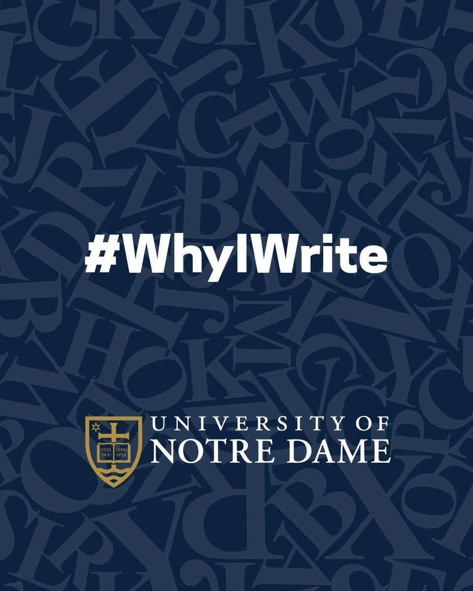 CLEatND's tweet photo. We are celebrating the National Day on Writing with a few beautiful reflections from our Fellows! You can view them in our special newsletter: https://t.co/qY3bs8z8cL https://t.co/XeUWlzcnqq