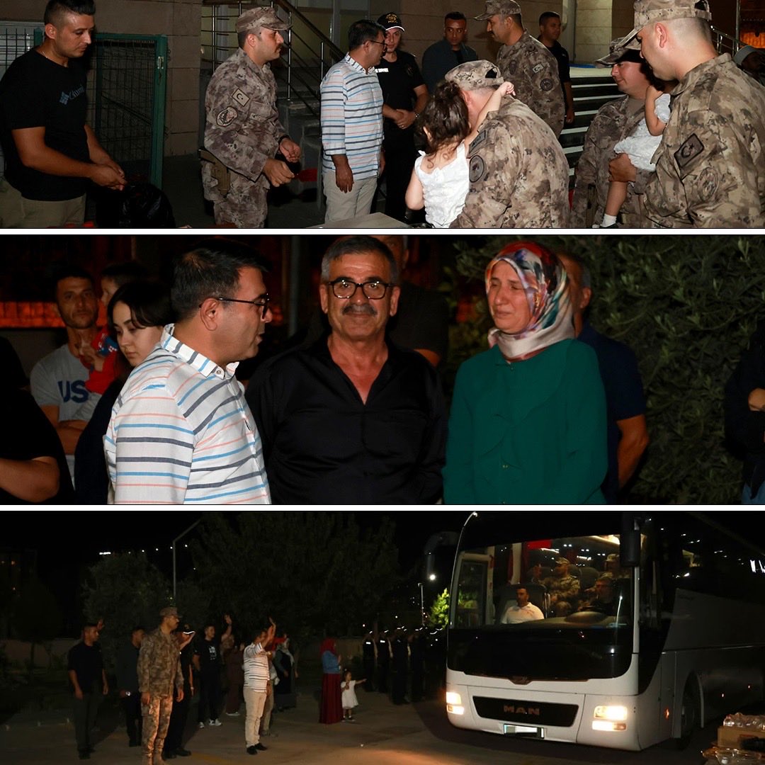 İl Emniyet Müdürümüz Sayın İdris YILMAZ, Suriye görevine gidecek Özel Harekat birliğimizi, görevli personel ve yakınlarıyla birlikte dualar eşliğinde görev yerine uğurladı.

Vatanımızın huzuru, milletimizin güvenliği için sınır ötesinde görev alacak kahramanlarımıza hayırlı