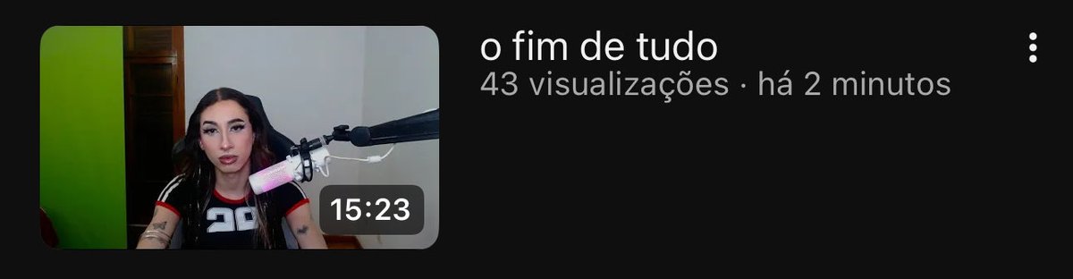 Veggiezinha's tweet image. oii gente acabou de sair um vídeo falando sobre o futuro das lives, disse várias coisas que estavam guardadas a muito tempo e que finalmente tive coragem de falar.

pra quem quiser ver vou deixar o link aí embaixo👇