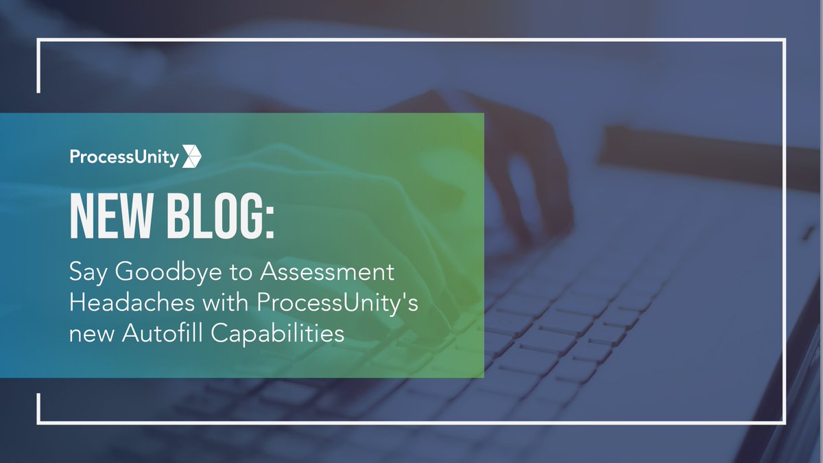 ProcessUnity's tweet image. Drowning in questionnaires?
Assessment Autofill uses AI to pre-populate security assessments with your existing docs—saving time & reducing errors.
processunity.com/resources/blog…