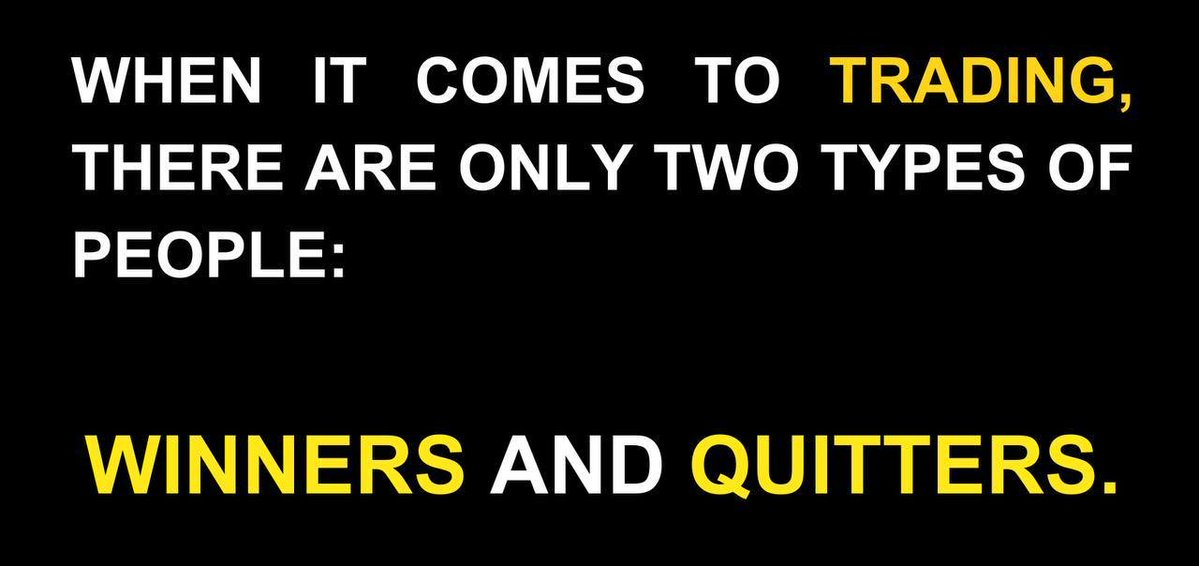 Don’t be a quitter bro👽