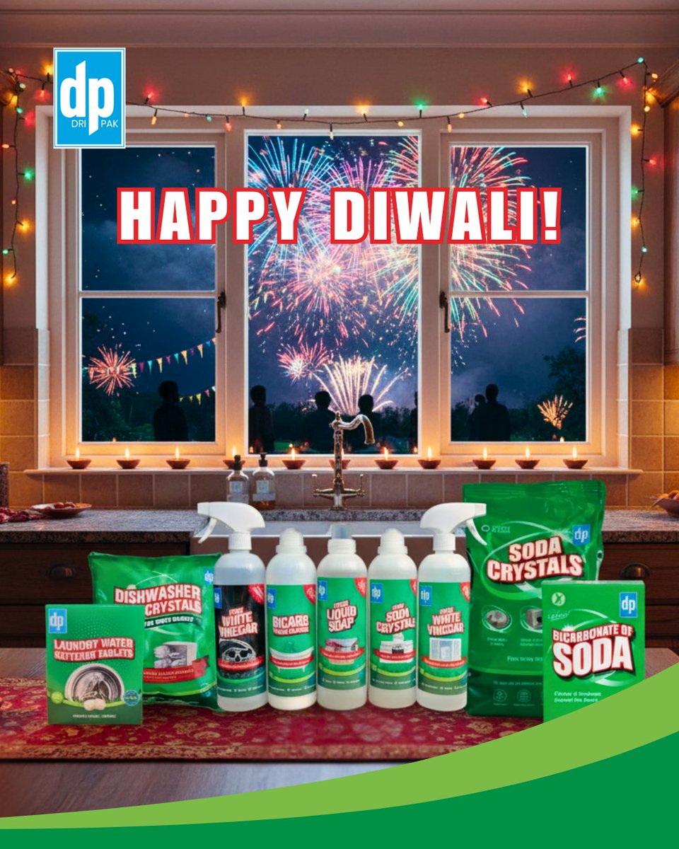 🪔 Happy Diwali from all of us at Dri-Pak! ✨

Wishing you a home full of light, love and laughter, and a year ahead as bright as your celebrations. 💚

#DriPak #Diwali #HappyDiwali #Diwali2025
