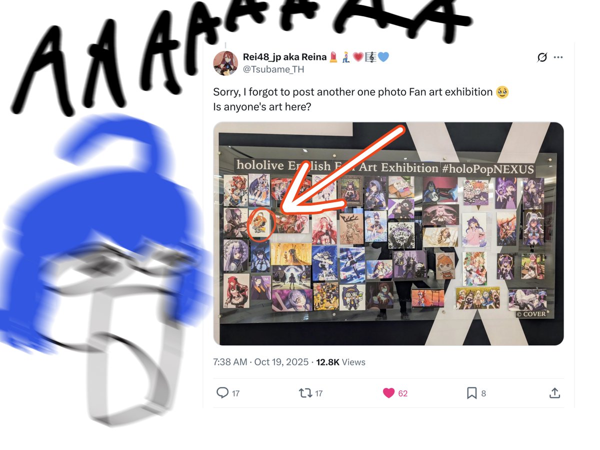 That’s my art!!! My art is in there!!! AAAAAAAA
#holoPopNEXUS