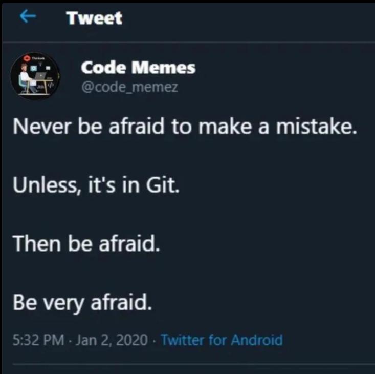 data_cyborg's tweet image. The nightmare
 #ProgrammerHumor
 #meme