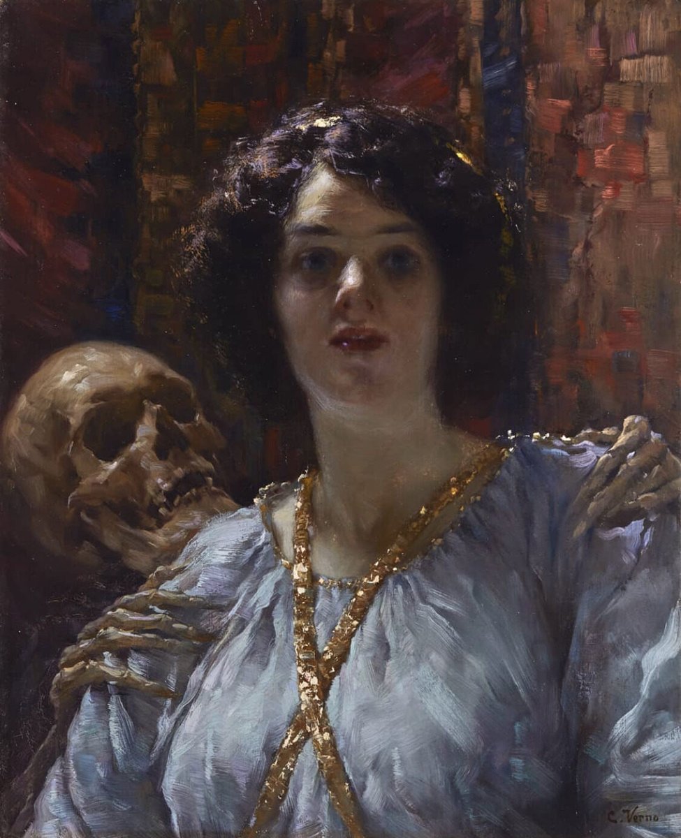 ‘Death and the maiden’ - Camillo Verno (1895)