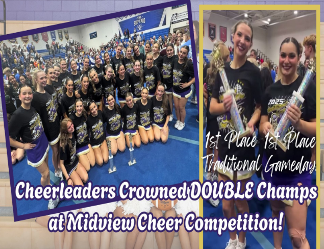 🎺 GRAND CHAMPIONS! Marching Band took 1st Place AA at Maumee, earning BEST Overall Music &amp; BEST Overall Visual! 📣 Cheerleaders brought home DOUBLE championships at the Midview Cheer Competition
🏃‍♀️ REGIONALS BOUND! Girls CC advances to Regionals - Good luck on Saturday! 
💜💛
