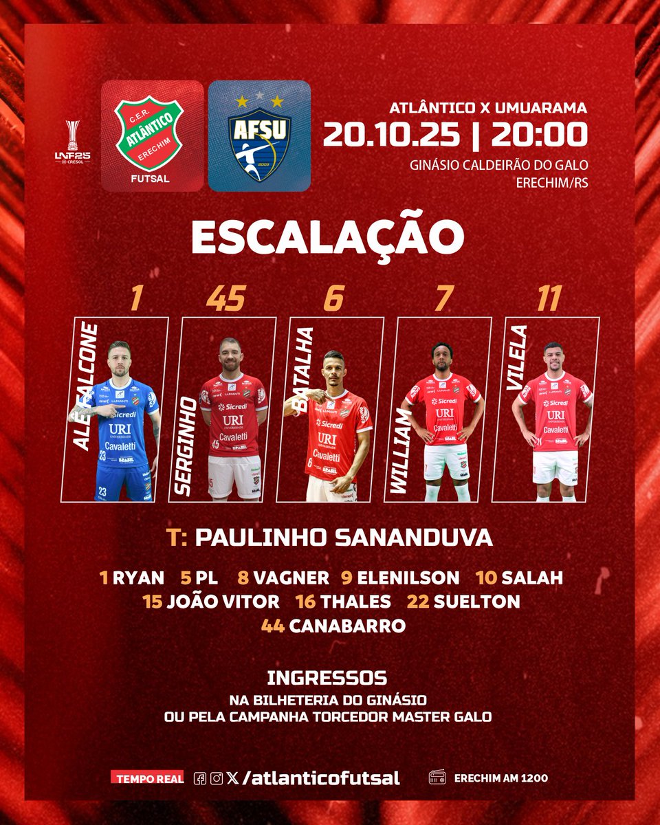 atlanticofutsal's tweet image. #Bora