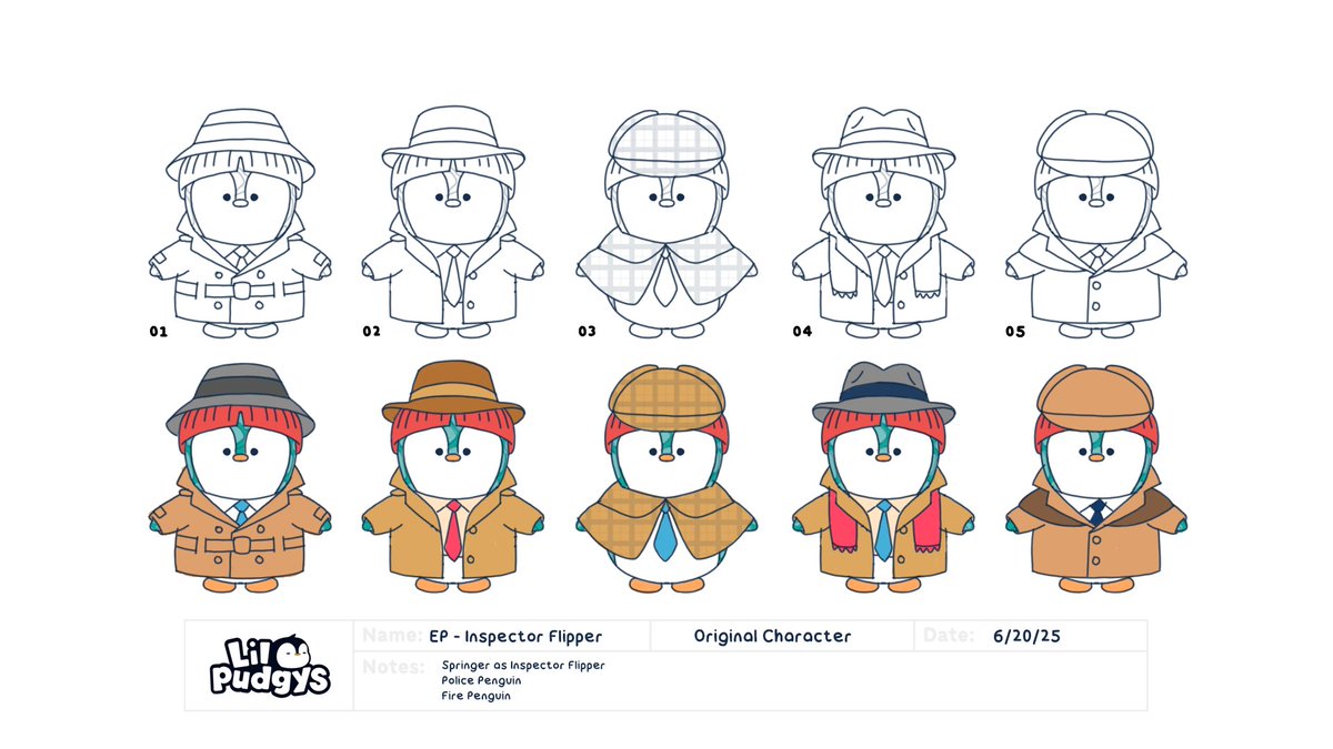 manovermars's tweet image. 🐧🎨 I dug into some @LilPudgys concept art I haven&apos;t shared before. This episode has one of my fav Springers and some other really cool stuff. 

Bet&apos;cha didn&apos;t know I could design vehicles :P