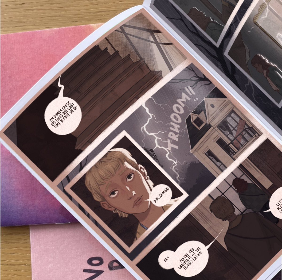 「also if you liked it or know someone who」|inésのイラスト