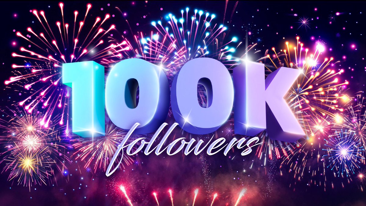100K hearts. One shared vision.

Thank you for believing in us before the world did. Future’s glowing.