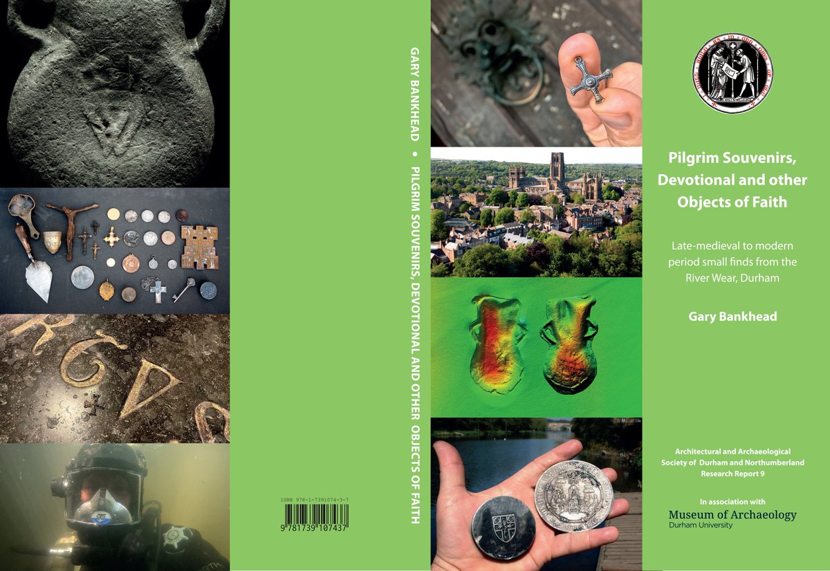 An incredible milestone for the team behind the Dive into Durham project - publication of our second <a href="/ArchandArch/">AASDN</a> research monograph based on the incredible finds from the River Wear in Durham City, England 👏👏👏☺️ #Archaeology #history #pilgrimage #durham