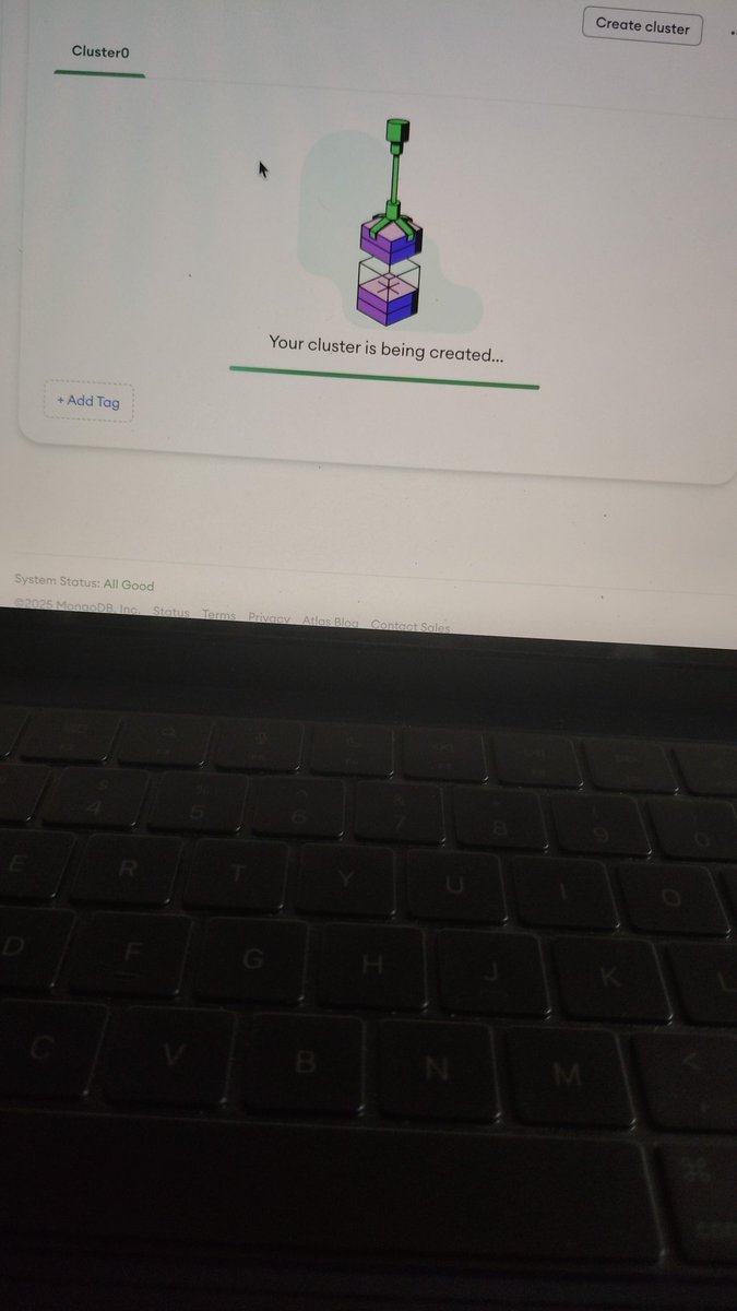 chiru_chintha9's tweet image. Mongodb is fucking disgusting. It takes a lot of time to create a cluster
