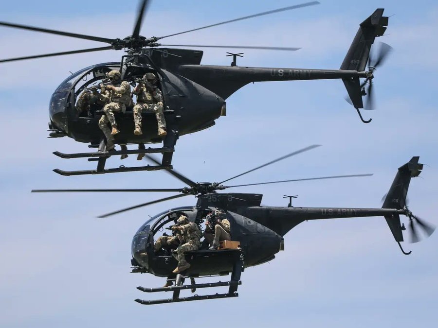 MarioNawfal's tweet photo. 🇺🇸🇻🇪 U.S. SPECIAL OPS HELICOPTERS SPOTTED JUST 90 MILES FROM VENEZUELA

Elite U.S. helicopters and B-52 bombers are swarming the Caribbean, with Special Ops aircraft flying near Venezuela during training ops.

Trump confirmed he’s authorized CIA covert missions inside the country, as part of a crackdown on alleged drug traffickers.

The Pentagon says it’s just “routine training,” but the presence of stealth ships, SEAL-ready choppers, and 3 bombers tells a louder story.

Venezuela’s defenses include Russian S-300s and shoulder-fired missiles, so if things escalate, it won’t be a quiet fight.

Source: Washington Post