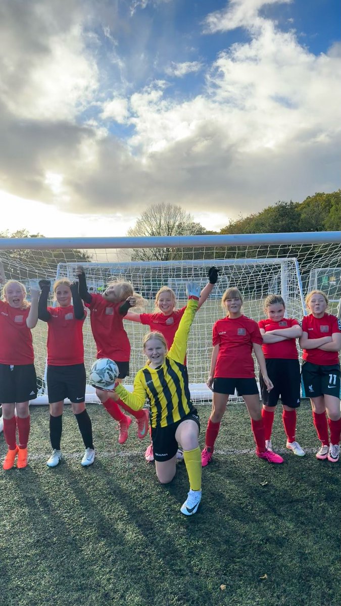StMattsAcademy's tweet photo. This afternoon, the Y6 girls football team took part in the finals of the Plymouth Argyle tournament. After 4 years in the making, 8 games undefeated and a clean sheet from goalie Poppy, they won the tournament. Great work girls! ⚽️ #teamStMatts #letyourlightshine https://t.co/mhOSTC1Ajt