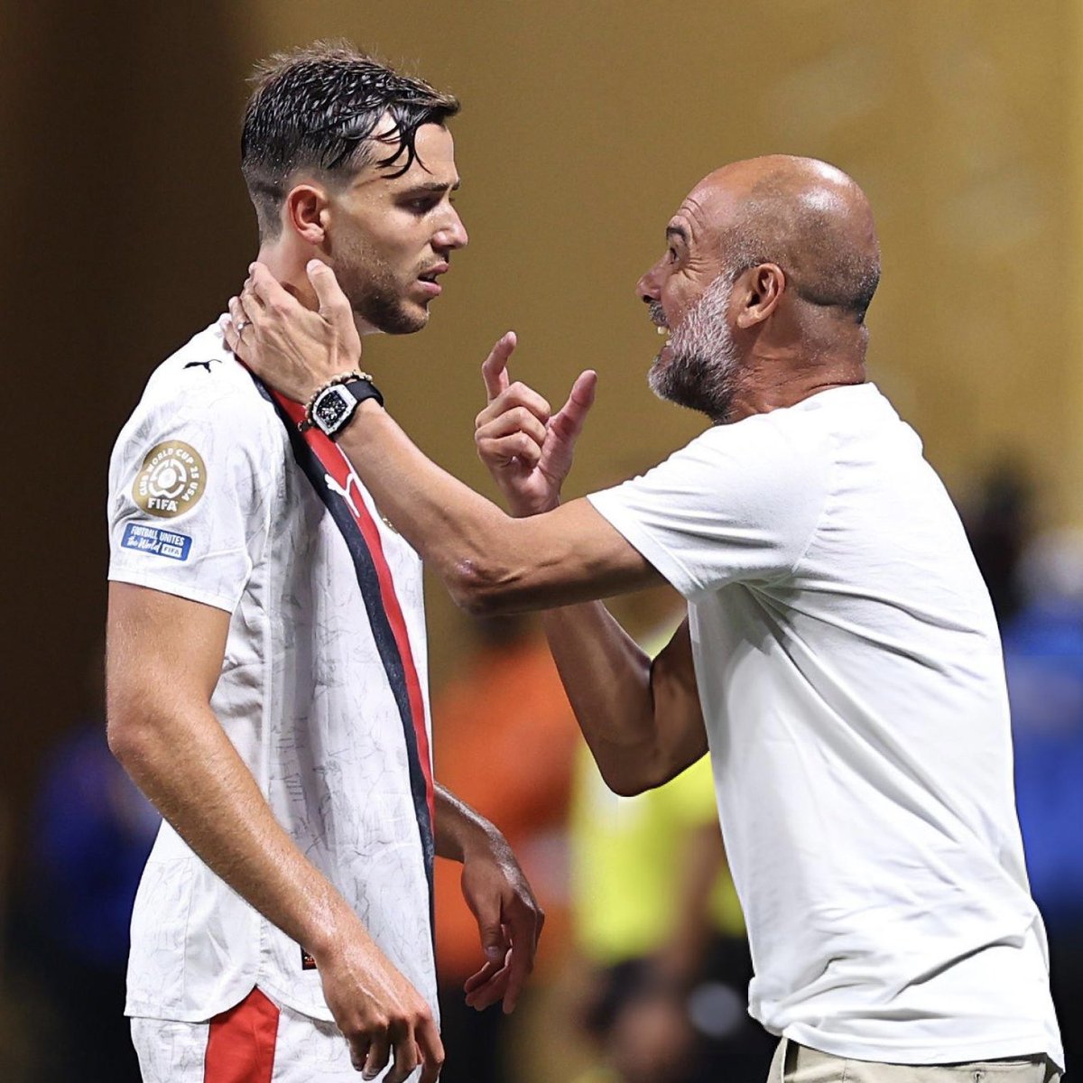 Nico on Pep Guardiola’s instructions: “When to move, as a midfielder you have to move and run a lot but you also need to move in the right moment. That’s some things I’ve been working on with him. He’s made me realise when I have to move to be free. 

Maybe that’s the most