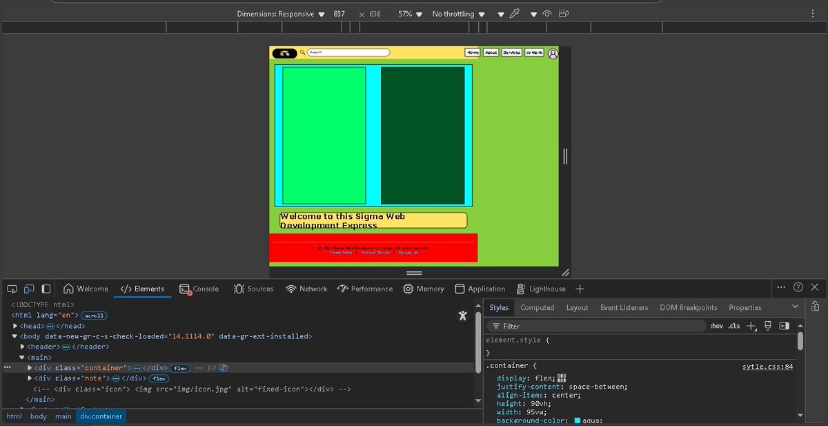 vinayaksharma05's tweet image. Exercise Solved.
But I&apos;m still struggling with making responsive design.

@codewithharry
#FrontendDeveloper
#FrontendDevelopment
#WebDeveloper
#WebDesign
#WebDevelopment
#UIUXDesign
#UIDesign
#UXDesign
#ResponsiveDesign
#HTML
#CSS
#JavaScript
#ReactJS
#NextJS
#TailwindCSS