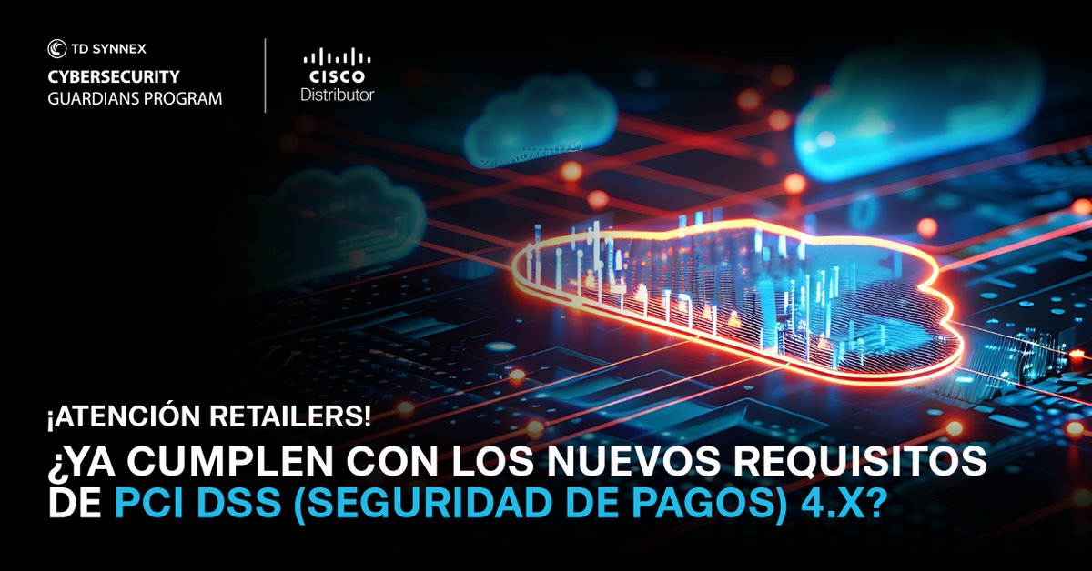 🔒Este año, 51 requisitos “future-dated” de PCI DSS 4.x se volvieron obligatorios. Aquellos comercios que procesan pagos con tarjeta deben cerrar brechas para evitar sanciones y exposición de datos. 

Descubre como puedes cumplir con estos requisitos: ms.spr.ly/6012s7wsu