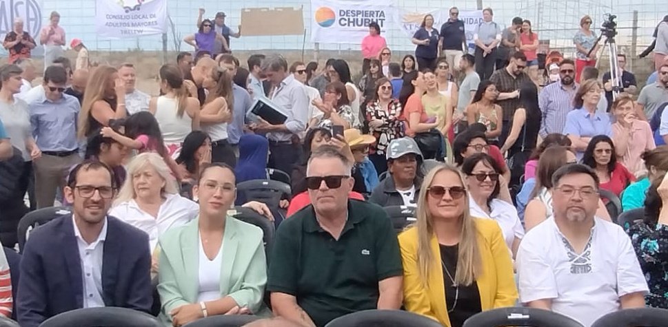 💙 Trelew celebra 139 años de historia, trabajo y esperanza, con la apertura del área de maternidad en el nuevo Hospital María Humphreys. Un paso más hacia una ciudad con más vida y futuro.