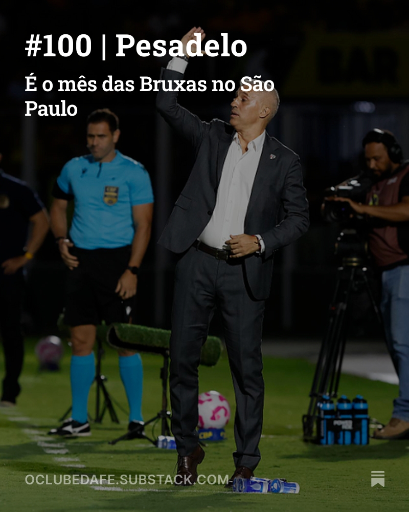 efemello's tweet photo. Sete derrotas nos últimos oito jogos, 13 gols sofridos, 4 gols marcados.

No último ato, um acachapante 3 a 0 diante do Mirassol.

Nem sonho, nem realidade.

O São Paulo vive o seu pesadelo em pleno mês das Bruxas.

No ar, o texto #100 da newsletter!

https://t.co/bsjpoXLoKl https://t.co/PcLCQ36dNY