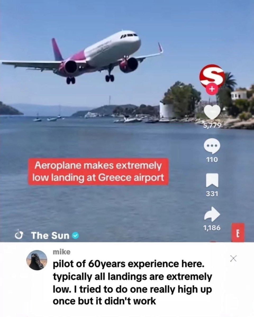 Memedroid's tweet image. Cust that's what pilots do #plane #memes #pilots #landing #funny