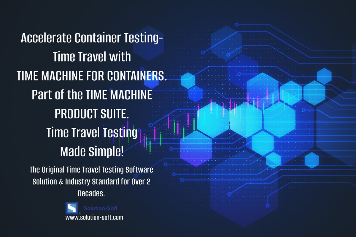 SolutionSoftTM's tweet image. Start your week with faster testing! Simulate any date/time in containers—no clock resets, no downtime. #TMCON empowers DevOps teams to accelerate testing and validate complex workflows with ease. solution-soft.com
#TimeMachineTestingTool #SolutionSoft #containerization