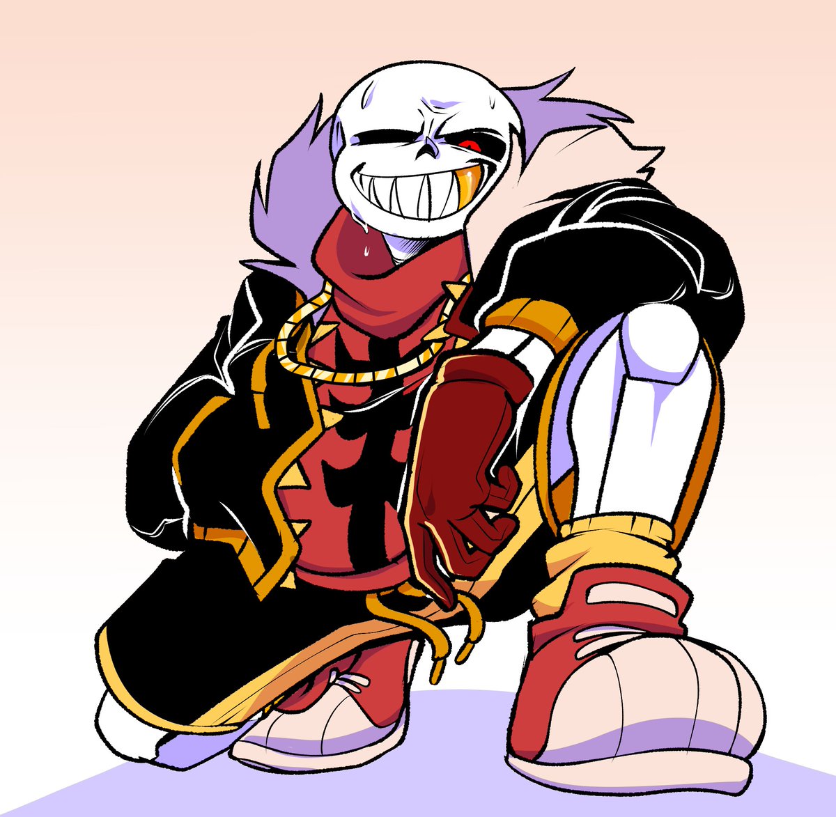 s'long as he keeps his mouth closed thou I'm good
[ underfell, fell sans]
