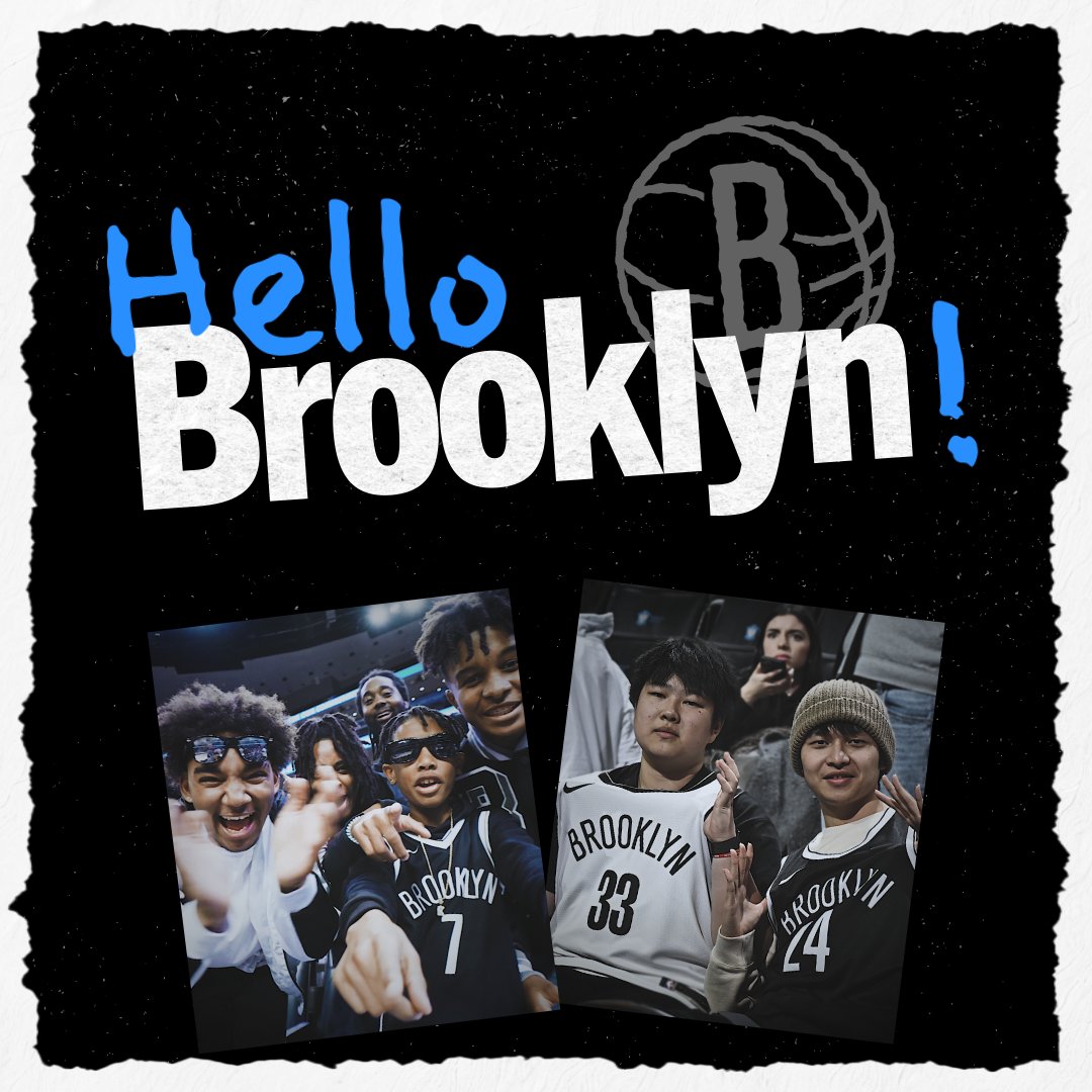 Hey Nets fans! Show your love of the team & your community for a new segment we’re calling “Hello, Brooklyn!” Post pictures of yourselves on social media spreading love the Brooklyn way & include the hashtag #NetsOnYES – we may spotlight you during the upcoming season. 