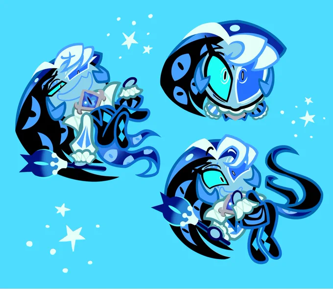I don't know NUTHIN' about Cookie Run but he is very silly #shadowmilkcookie #cookierunkingdom