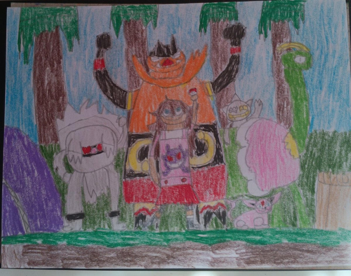 brown_namon's tweet image. Yeeeaa made teams for them here lol #pokemon #pokemonocs