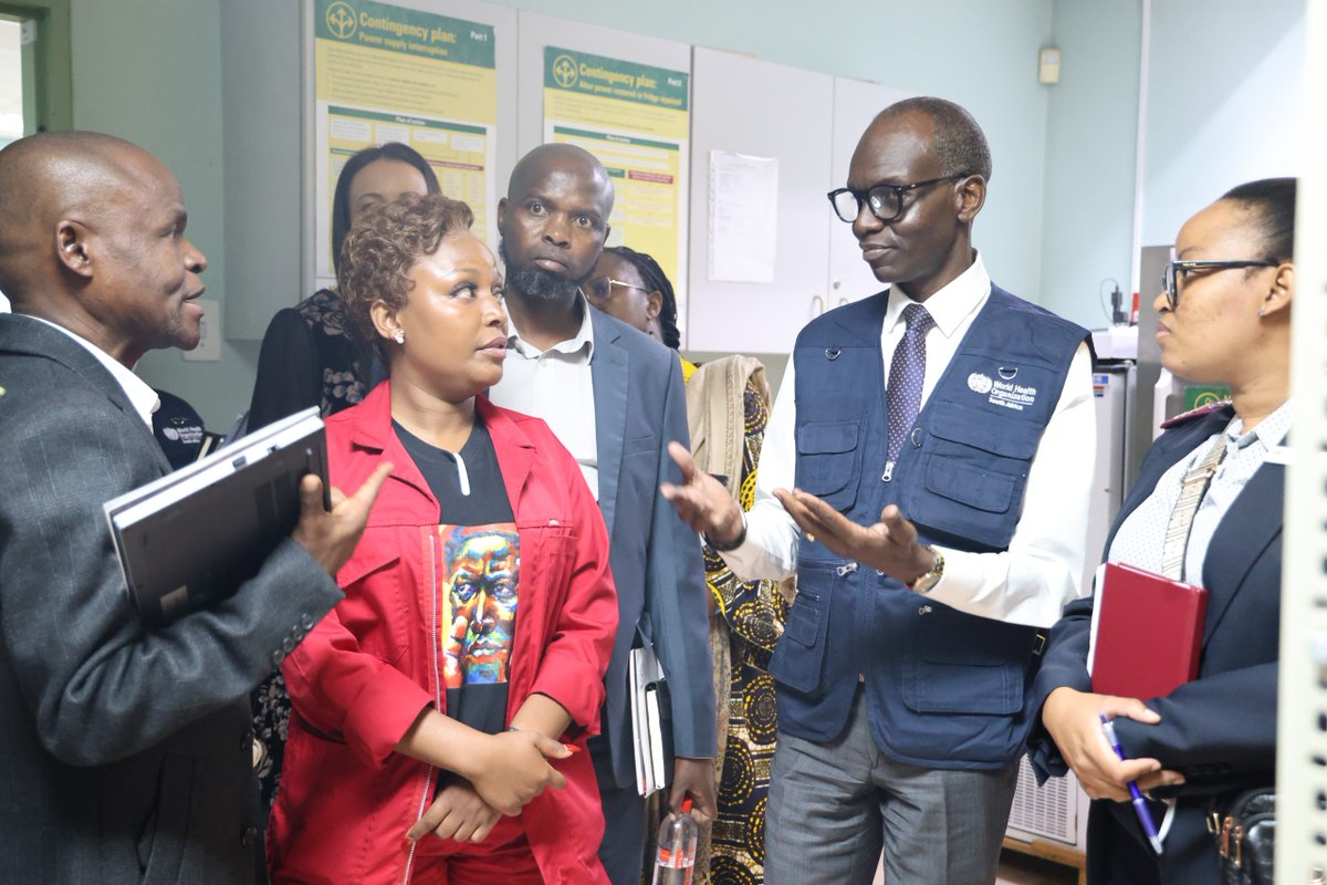 ProfJanabi's tweet photo. Today I visited FF Ribeiro Clinic in Pretoria 🇿🇦, a model of how South Africa is advancing people-centred health services through primary health care.

I also had the opportunity to engage with frontline health workers driving these efforts to build a stronger, fairer health system for all.