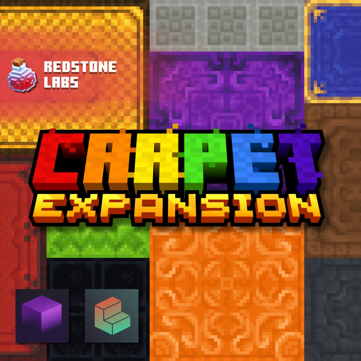 MCModelsNet's tweet image. Get creative with tons of different carpet combos and designs using this Carpet Expansion from @RedstoneLabsMC
So many different possible patterns!
Avaliable on the MCModels Store