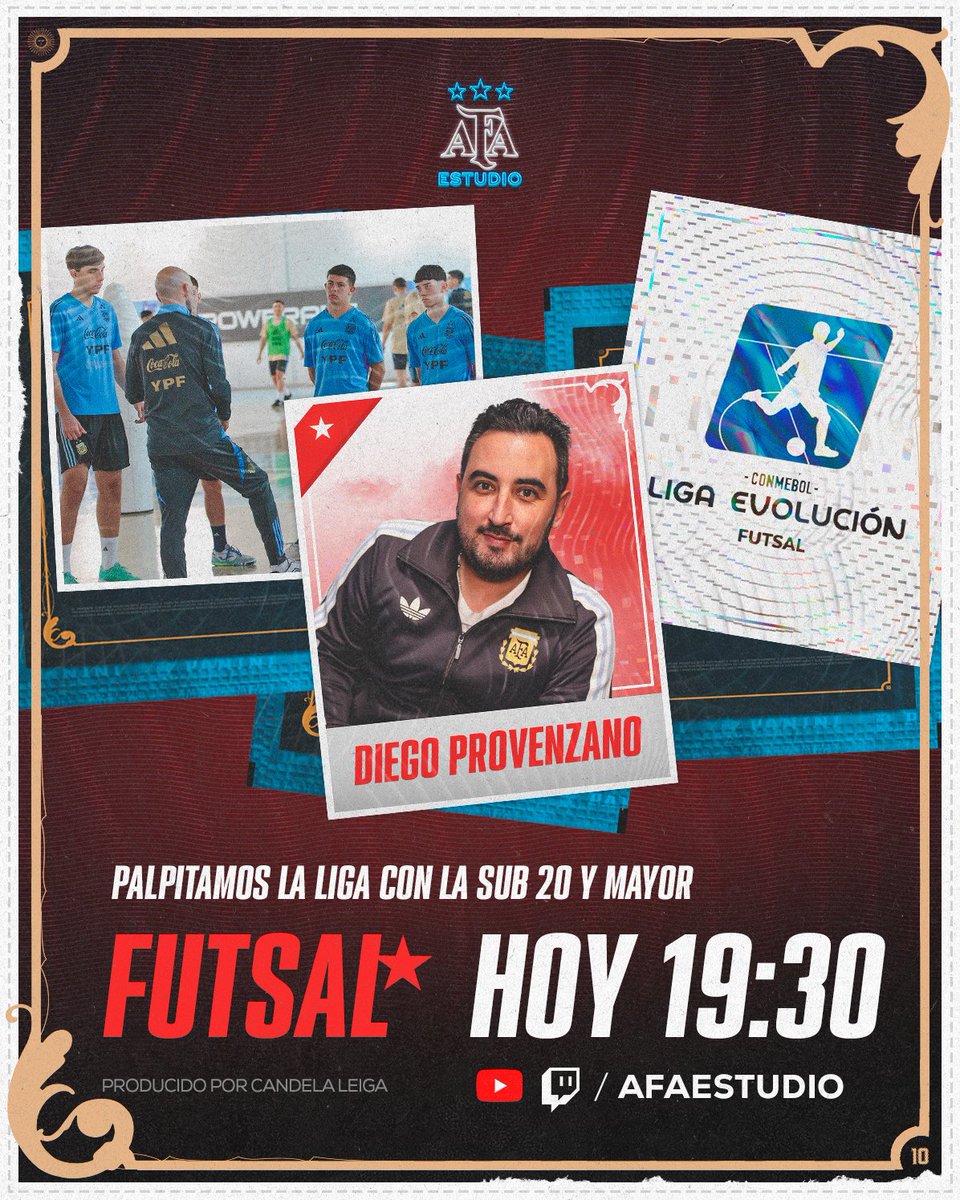 AFAestudio's tweet image. AFA ESTUDIO FUTSAL

ESPECIAL LIGA EVOLUCIÓN.

HOY 19:30 HS.
