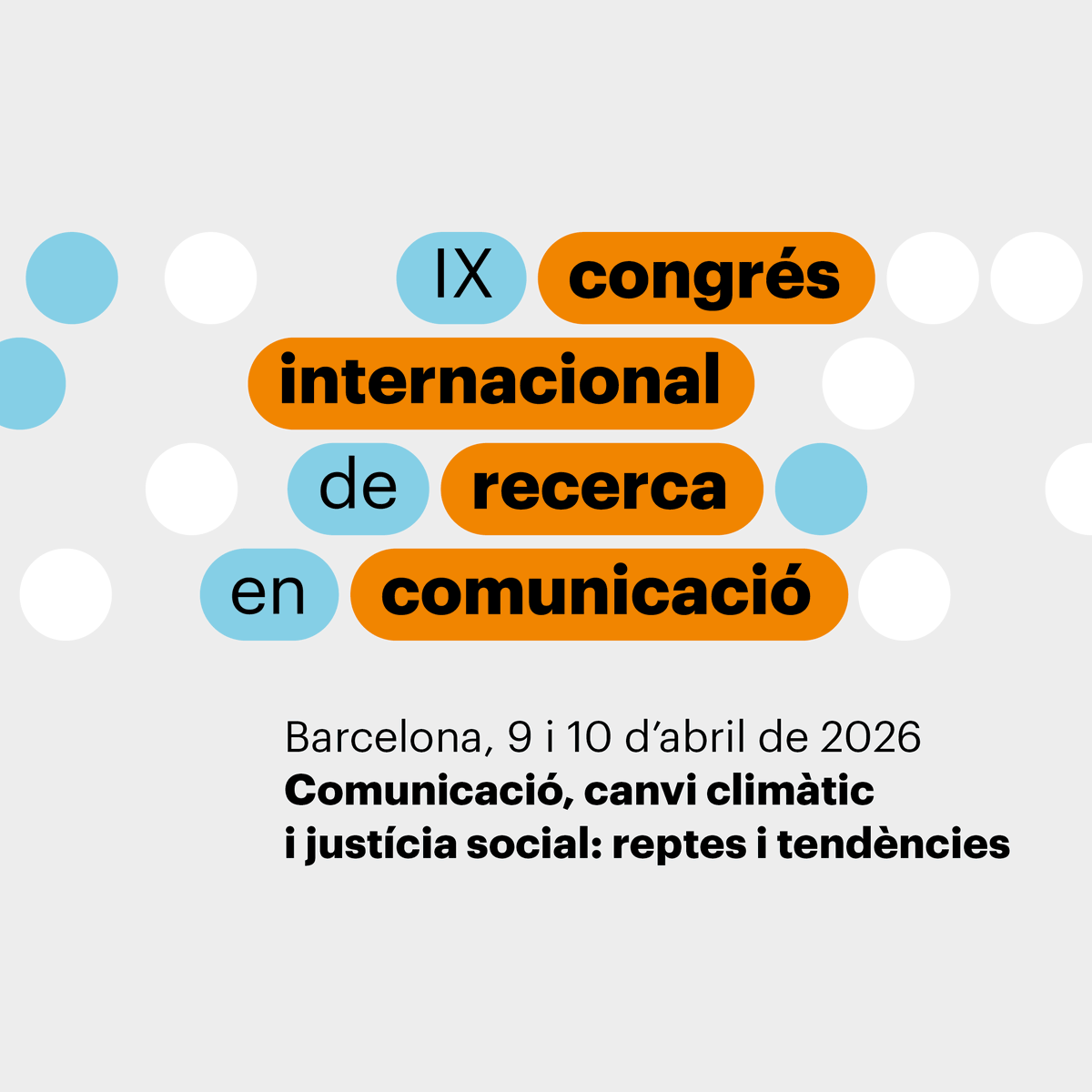 Estem treballant intensament en el IX Congrés Internacional de Recerca en Comunicació (9 i 10 d’abril de 2026, IEC), organitzat per la SCC-IEC. Som-hi!
scc.iec.cat/ix-congres-rec…
#IXCongrésSCC_IEC #SCC_IEC #Journal #Recerca #Ciència #Comunicació