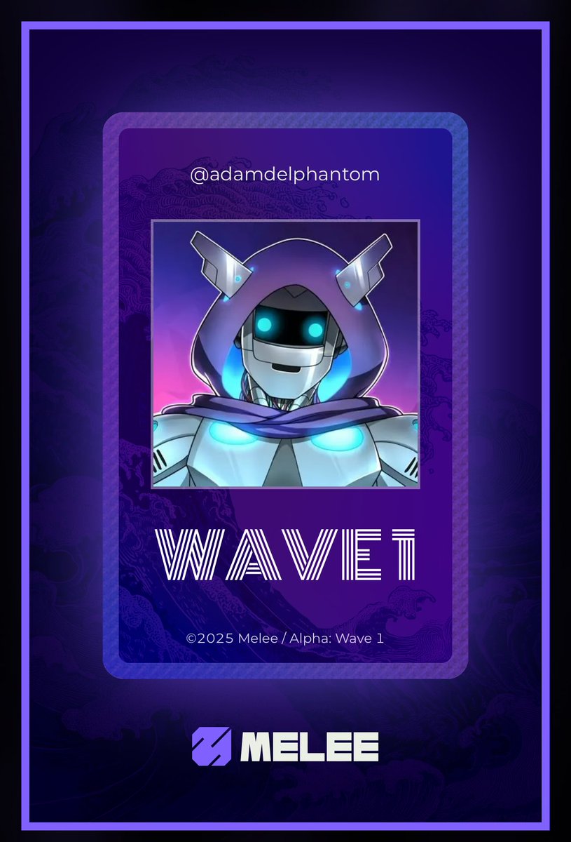 adamdelphantom's tweet image. I am in Wave 1 of Melee Alpha!
Check @meleemarkets to see if you made the cut