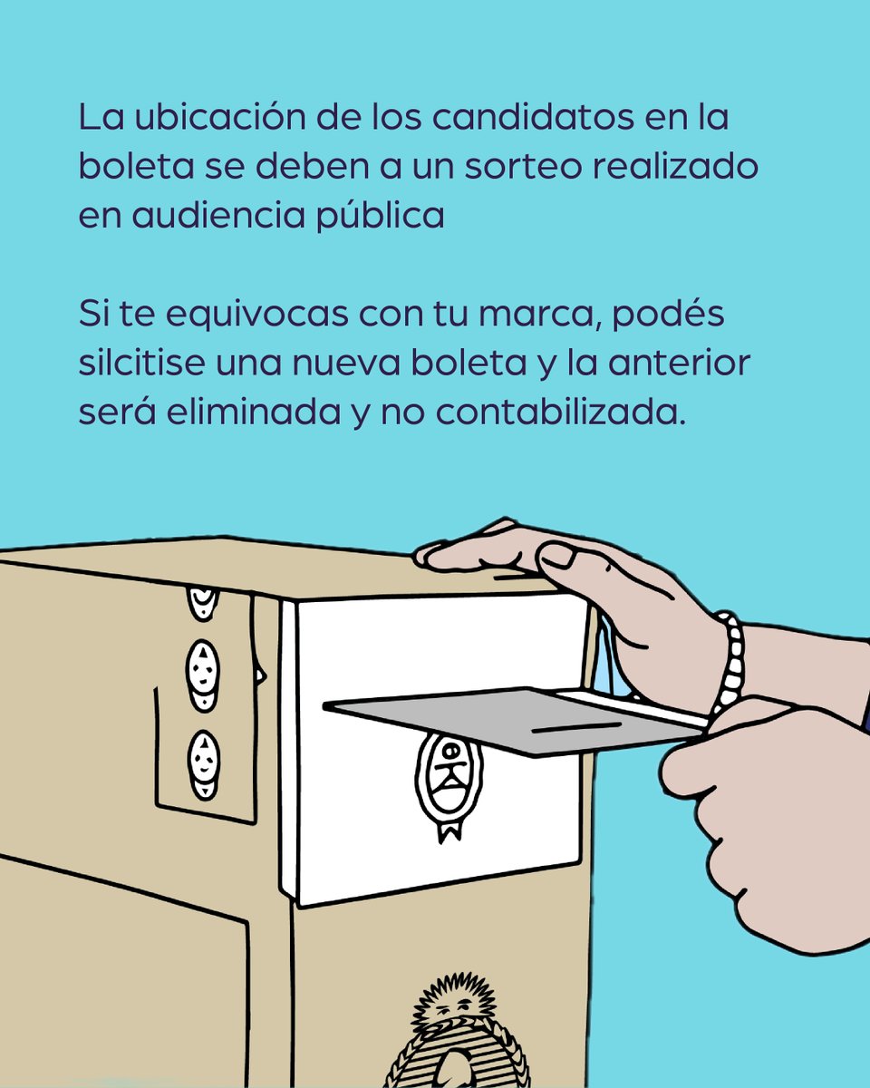 🚨 Consideraciones a tener en cuenta sobre la Boleta Única de Papel (BUP)

👉 El próximo domingo Argentina estrena un nuevo método de votación a nivel nacional y es importante informarse al respecto.