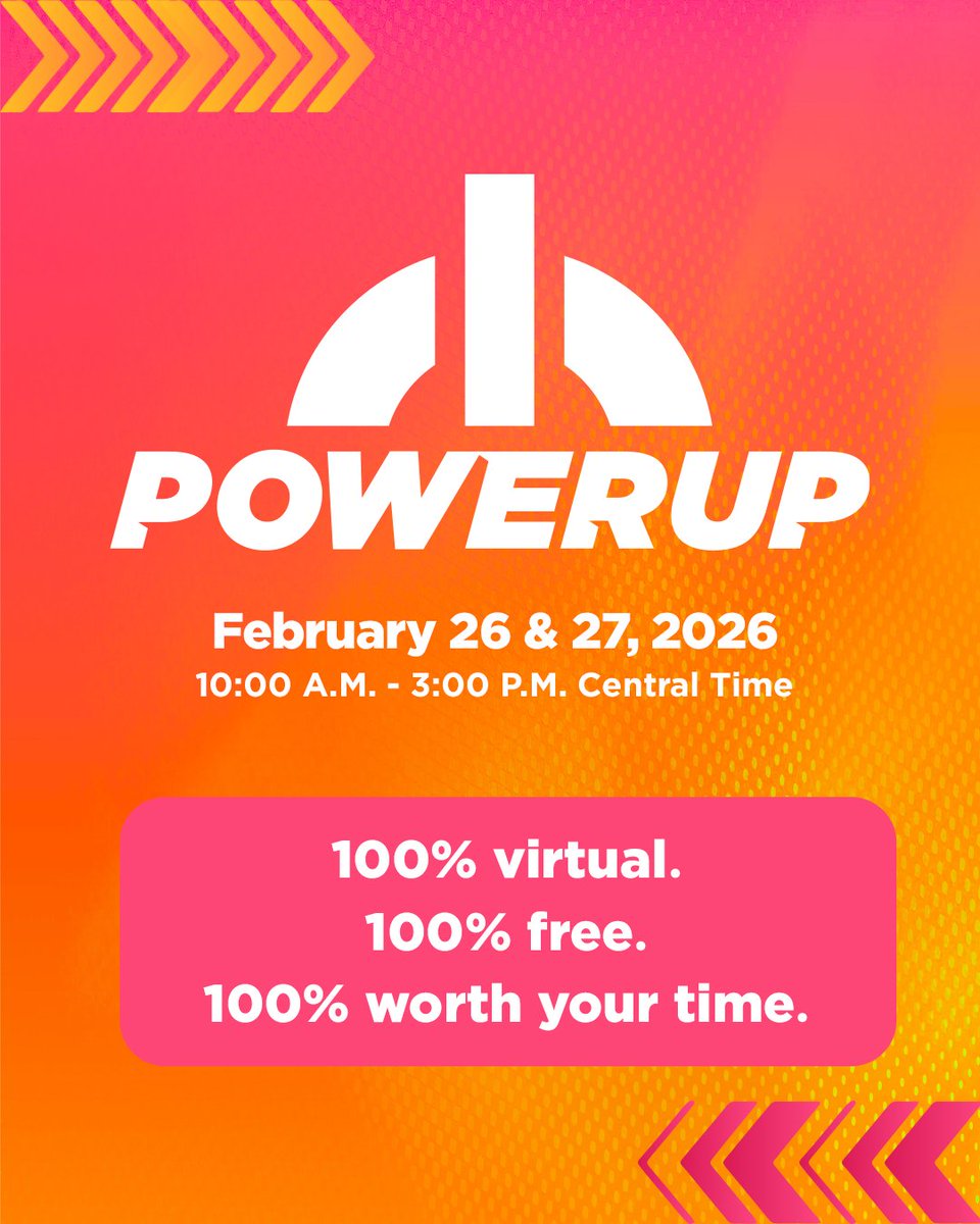 Ortho2Systems's tweet image. 🚨 Registration for Power Up opens in two weeks. 

⏰ Set your alarms and be sure to stop by powerup.ortho2.com to save your seat!

🔋 Don’t miss two action-packed days of Edge Cloud tips, tricks, and conversations that will power up your practice.

#powerup