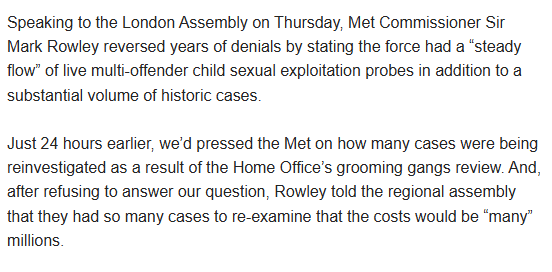 "Years of denials"