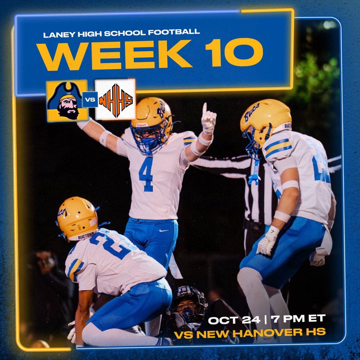 Laney High School Football tweet media