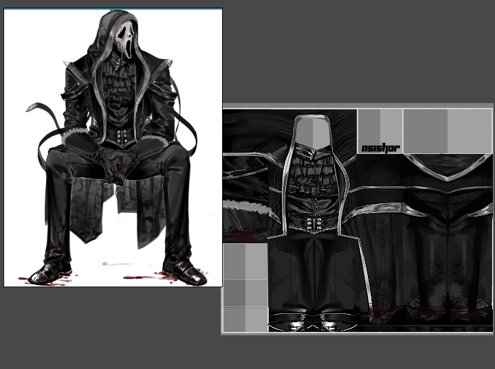 Asishor's tweet image. Ghostface Gothic Design♱

#robloxdesigner #robloxclothes #ROBLOX #robloxart #robloxdesign