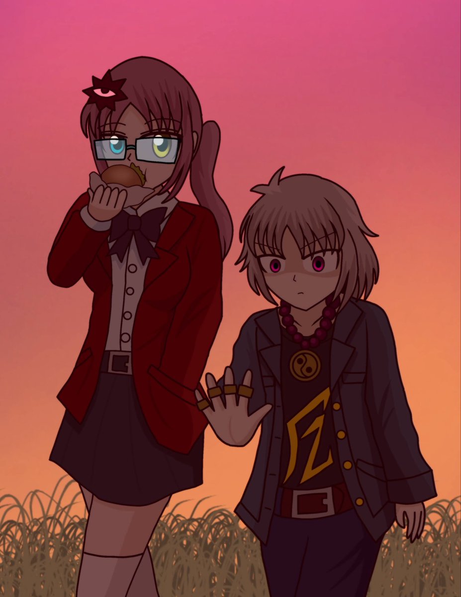 #自創作これ覚えてほしいっていうCPを布教しあおう
自由奔放な超能力者、須羽彩子。
冷静沈着な霊能者、稲生零士。
数々の怪事件調査を経て、正式にカップルとなりました。