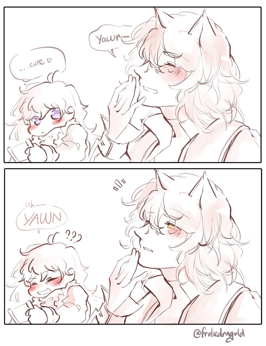 Careful Yang, yawning is contagious 🤭