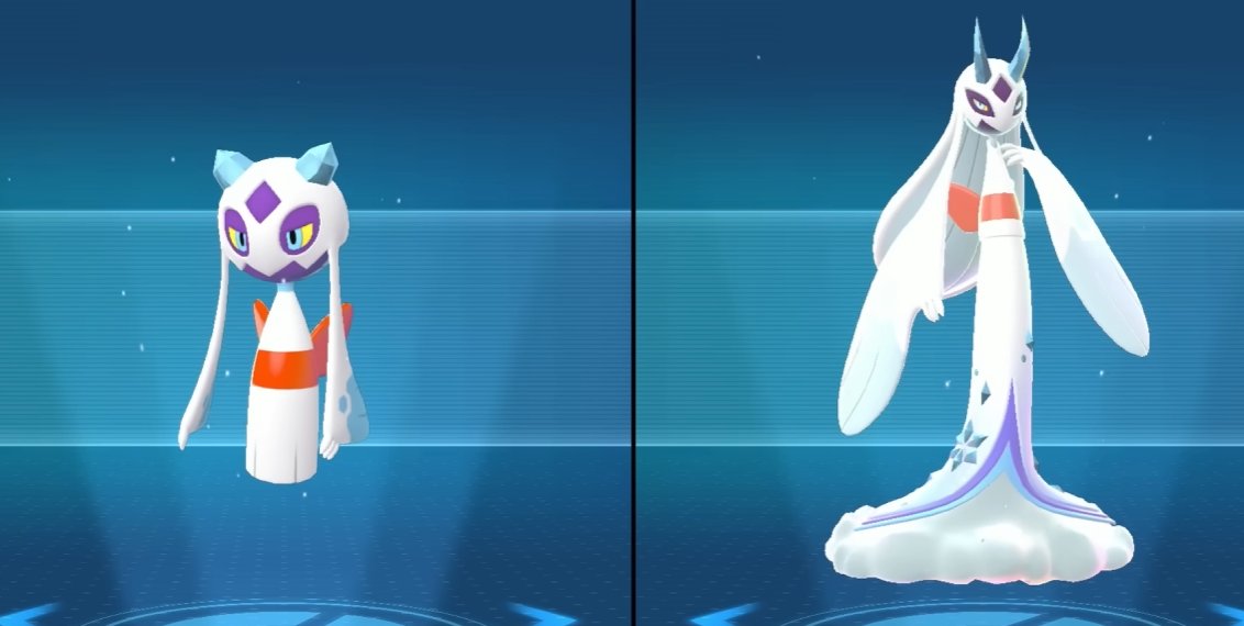 Doodlelot's tweet image. I just realized that one of the reasons why I like mega Froslass so much is because its silhouette changes quite a lot when it mega evolves. A lot of megas keep the original's proportions and add details to it. But I tend to prefer the megas that change more drastically like this