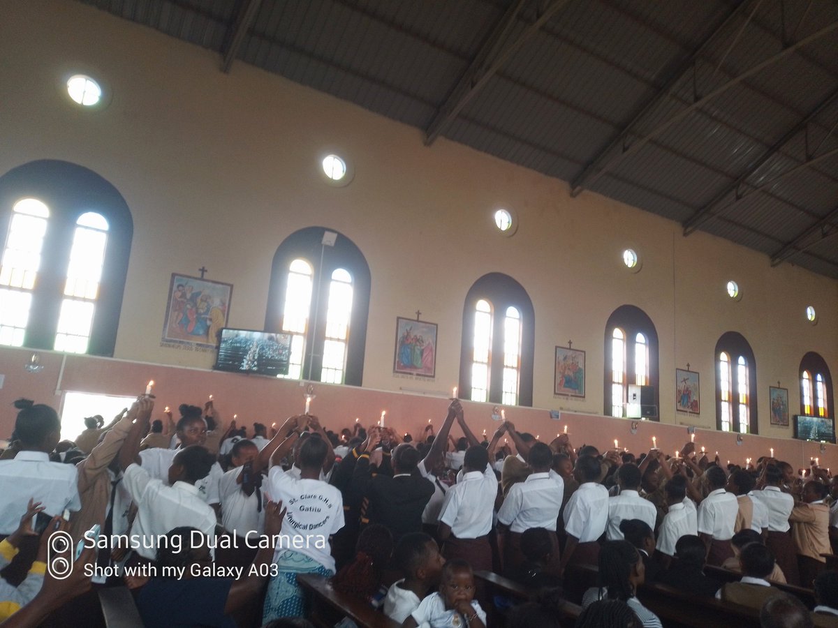 stephenkariske's tweet photo. Today at Our Lady of Annunciation Gatitu Outstation, we gathered in prayer for our Form Four candidates. As they prepare for their exams, we asked God to grant them wisdom, strength &amp; success. Go forth with courage—your future is bright!  
#KCSE2025 #PrayersForSuccess https://t.co/Wwj821tyvm