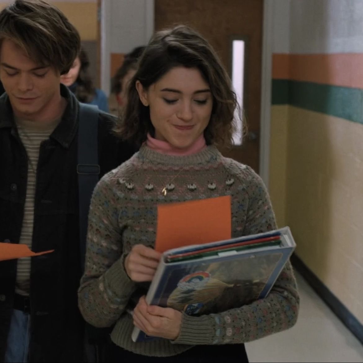 my girl was so happy after giving jonathan the party invitation 🥹